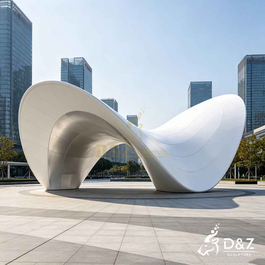 Metal Curved Pavilion 4 Metal Curved Pavilion 4