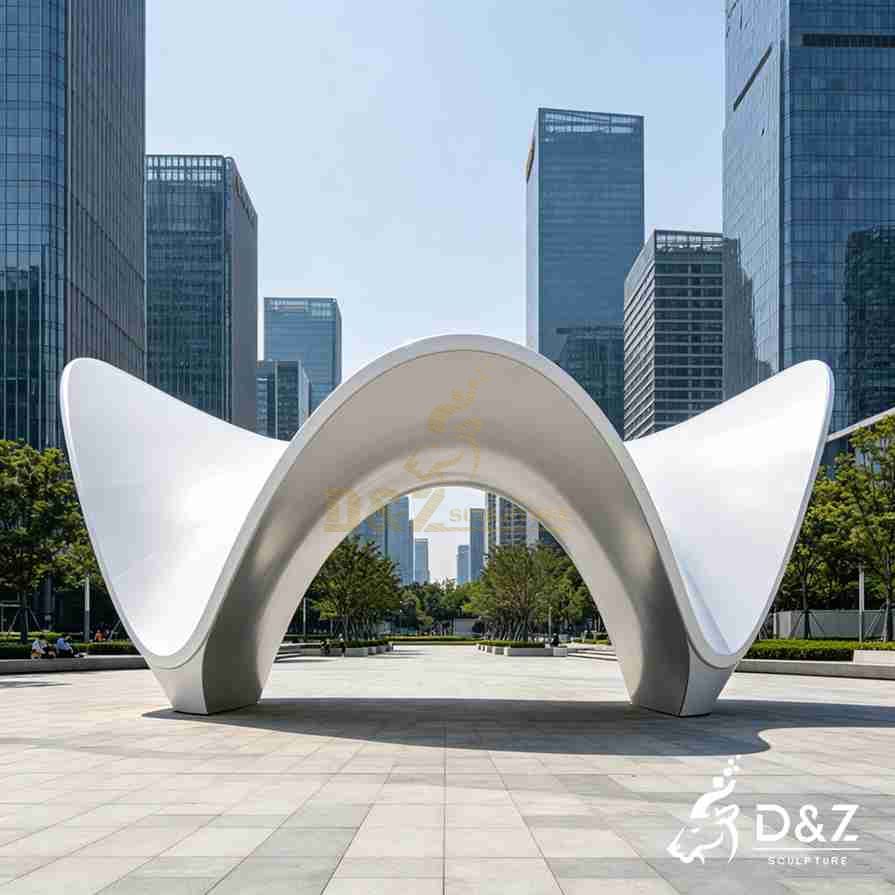 Metal Curved Pavilion 6 Metal Curved Pavilion 6