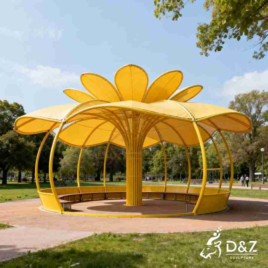 Modern Flower Gazebo 6