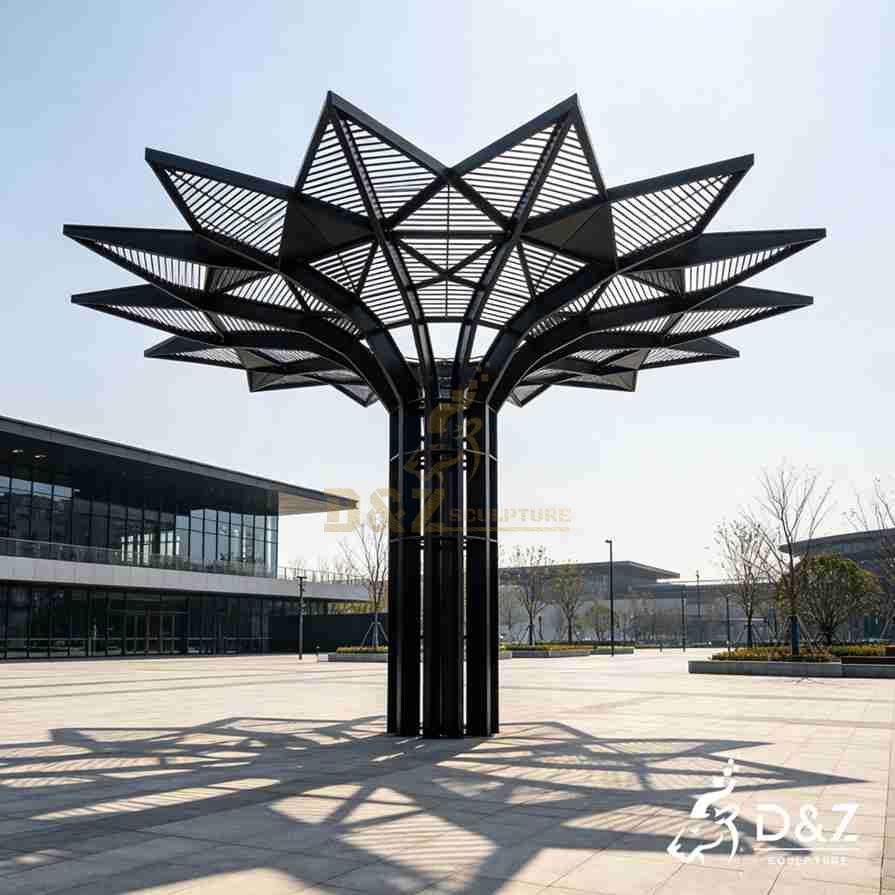 Metal Tree Pergola Sculpture 2 Metal Tree Pergola Sculpture 2