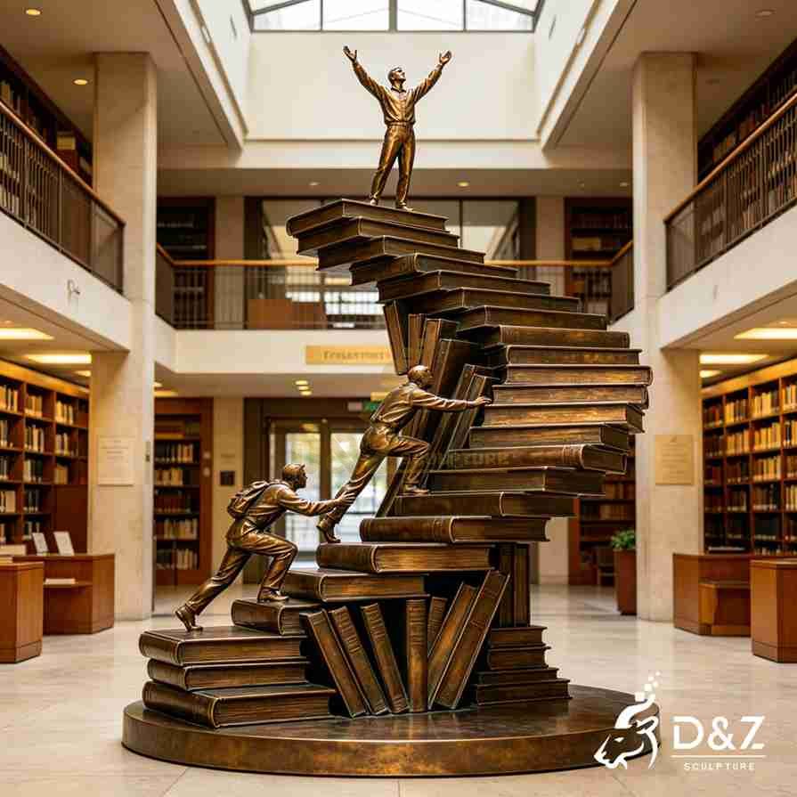 Stacked Book Sculpture 1 Stacked Book Sculpture 1
