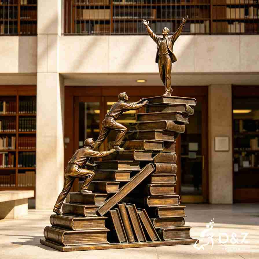 Stacked Book Sculpture 6 Stacked Book Sculpture 6