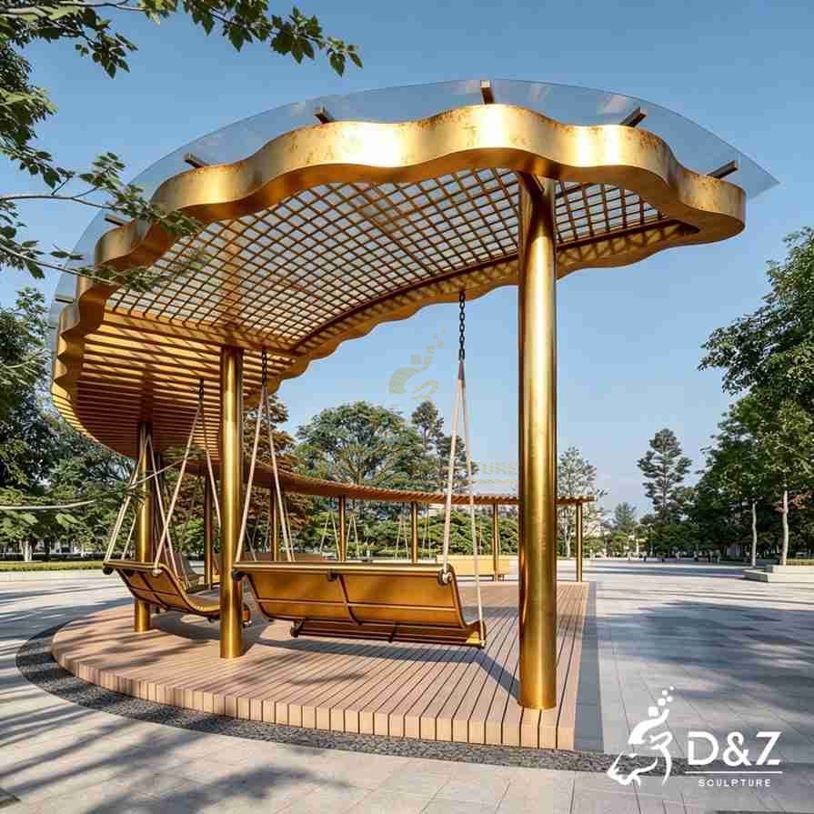 15-5 Modern Metal Gazebo