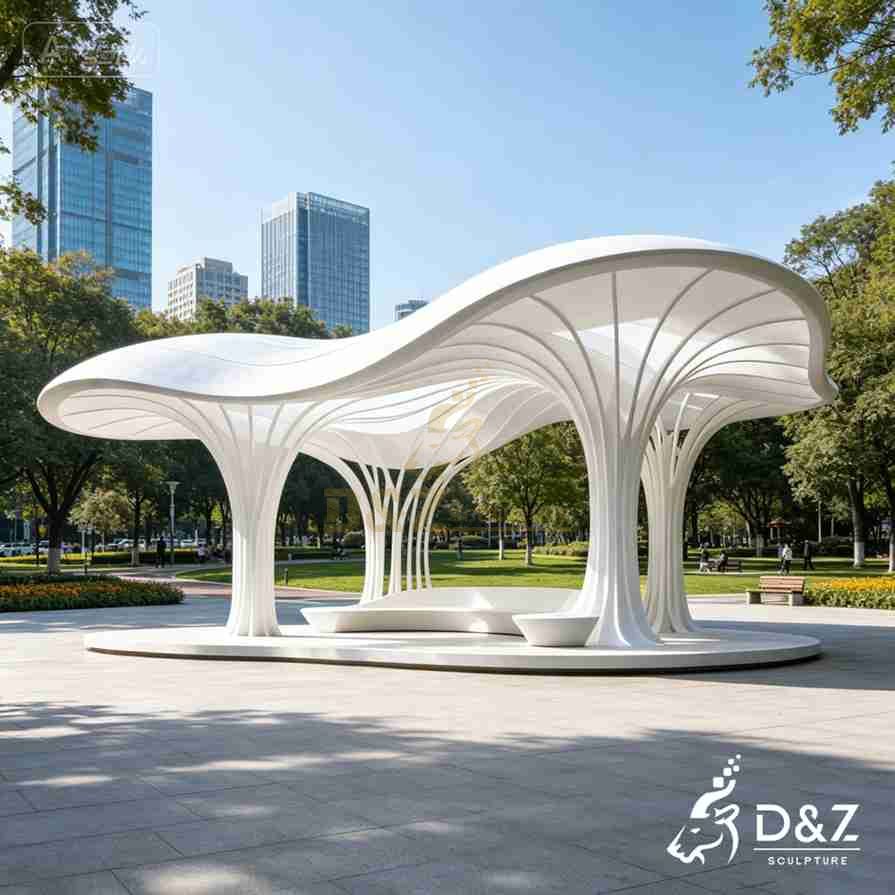 15-8 Modern Metal Gazebo 15-8 Modern Metal Gazebo