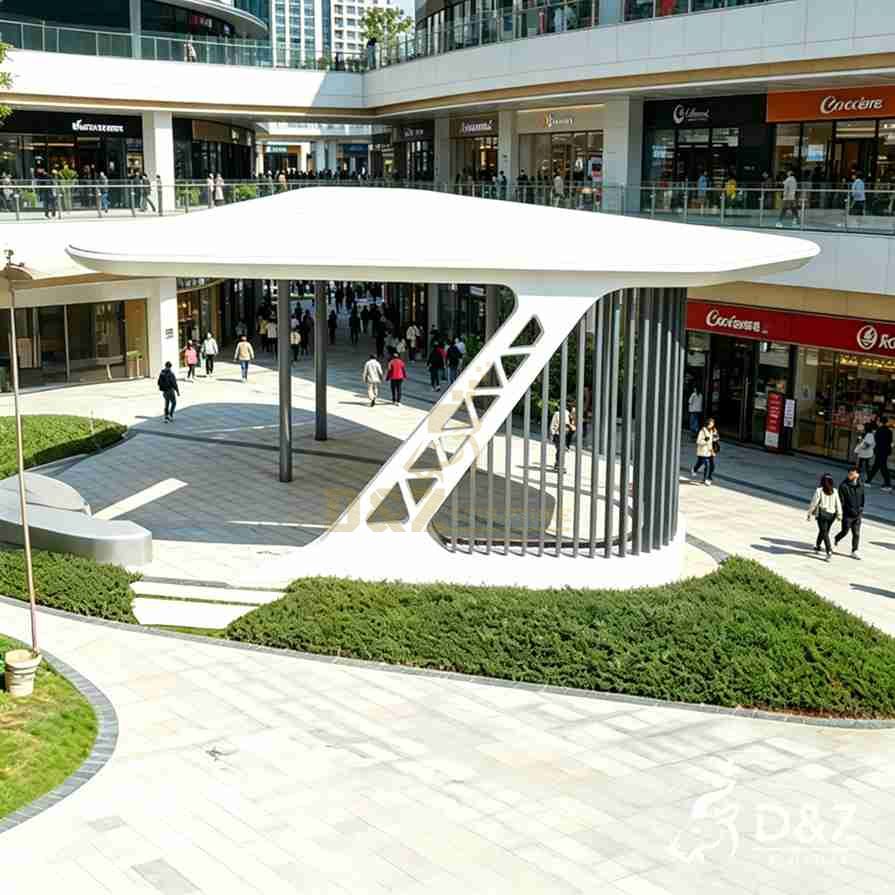 15-11 Modern Metal Gazebo