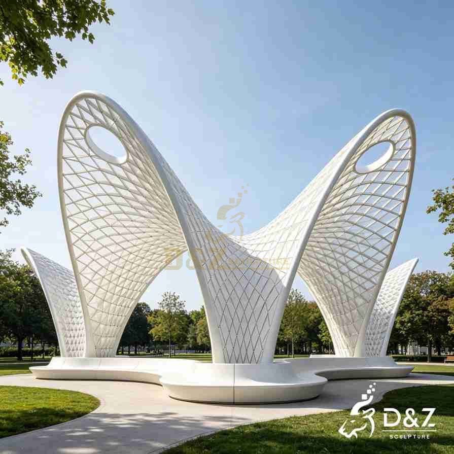 15-15 Modern Metal Gazebo 15-15 Modern Metal Gazebo