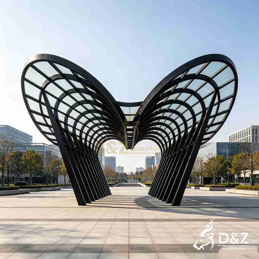 Black Modern Pergola 2