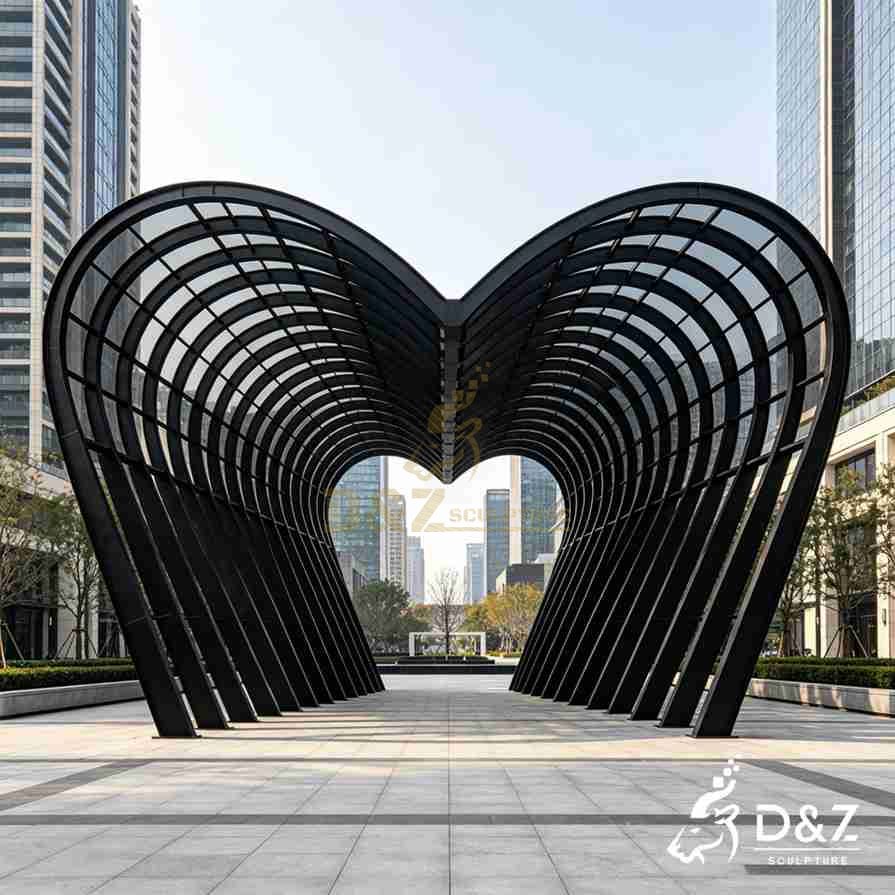 Black Modern Pergola 4
