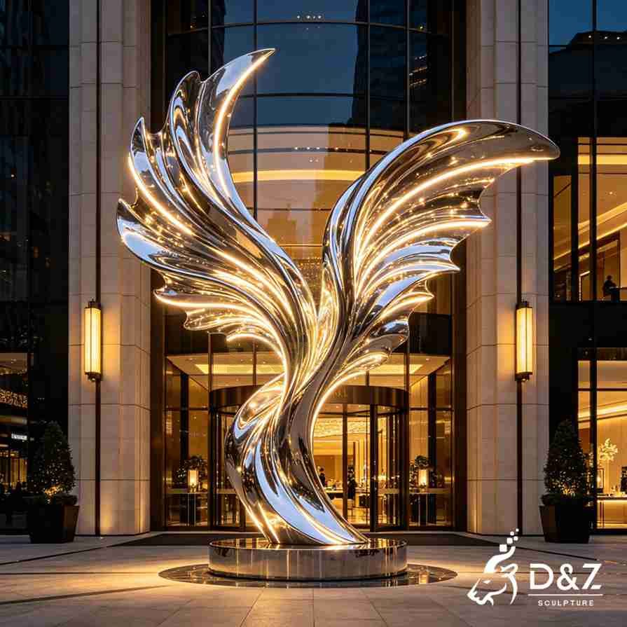 Metal Wings Sculpture 2 Metal Wings Sculpture 2