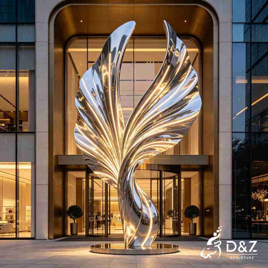 Metal Wings Sculpture 4 Metal Wings Sculpture 4