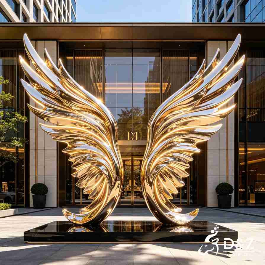 Metal Wings Sculpture 6 Metal Wings Sculpture 6