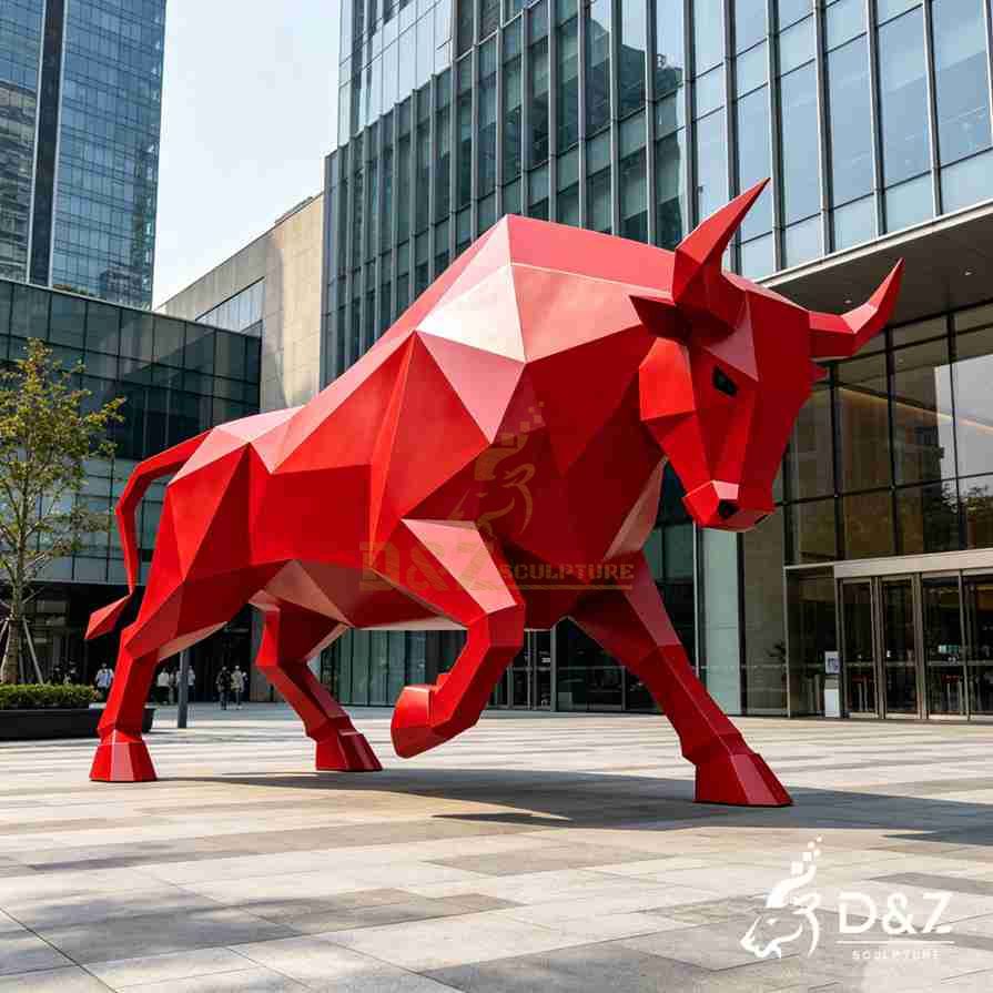Metal Red Bull Sculpture 1 Metal Red Bull Sculpture 1