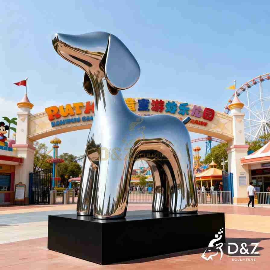Abstract Dog Sculpture 2 Abstract Dog Sculpture 2