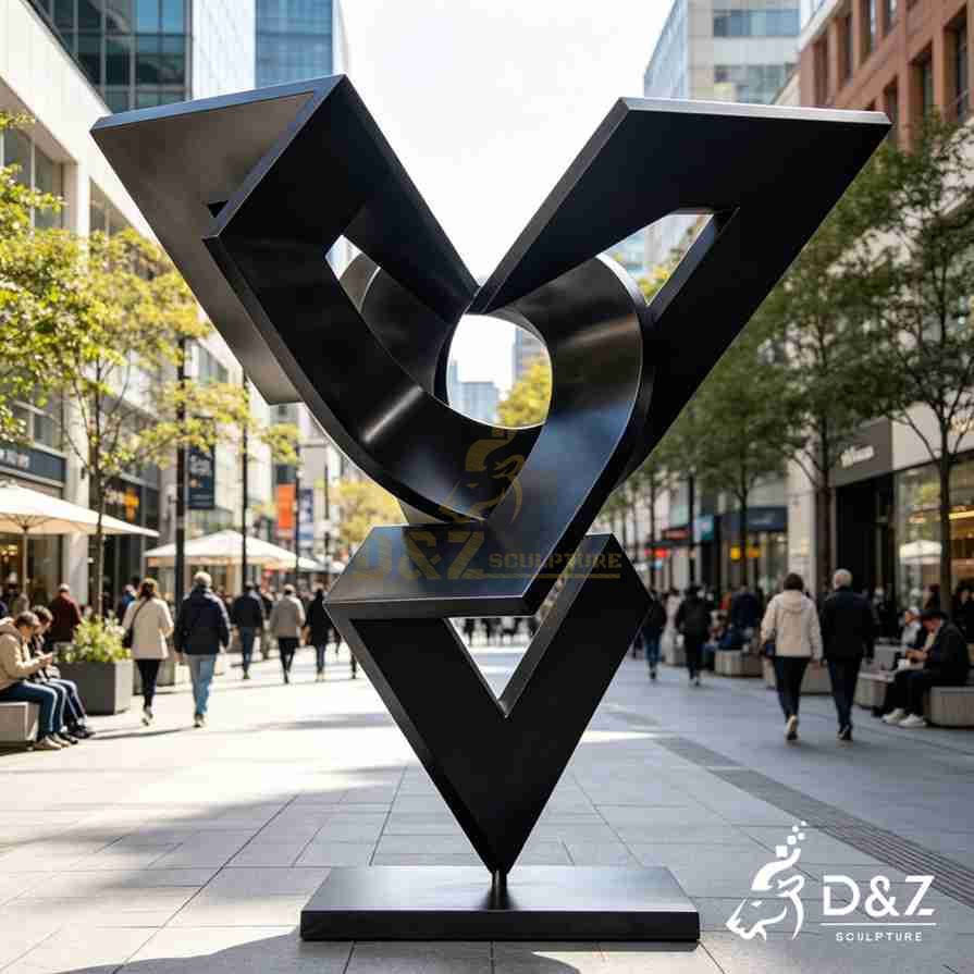 20-4 Large Metal Abstract Sculptures for Public Art Design