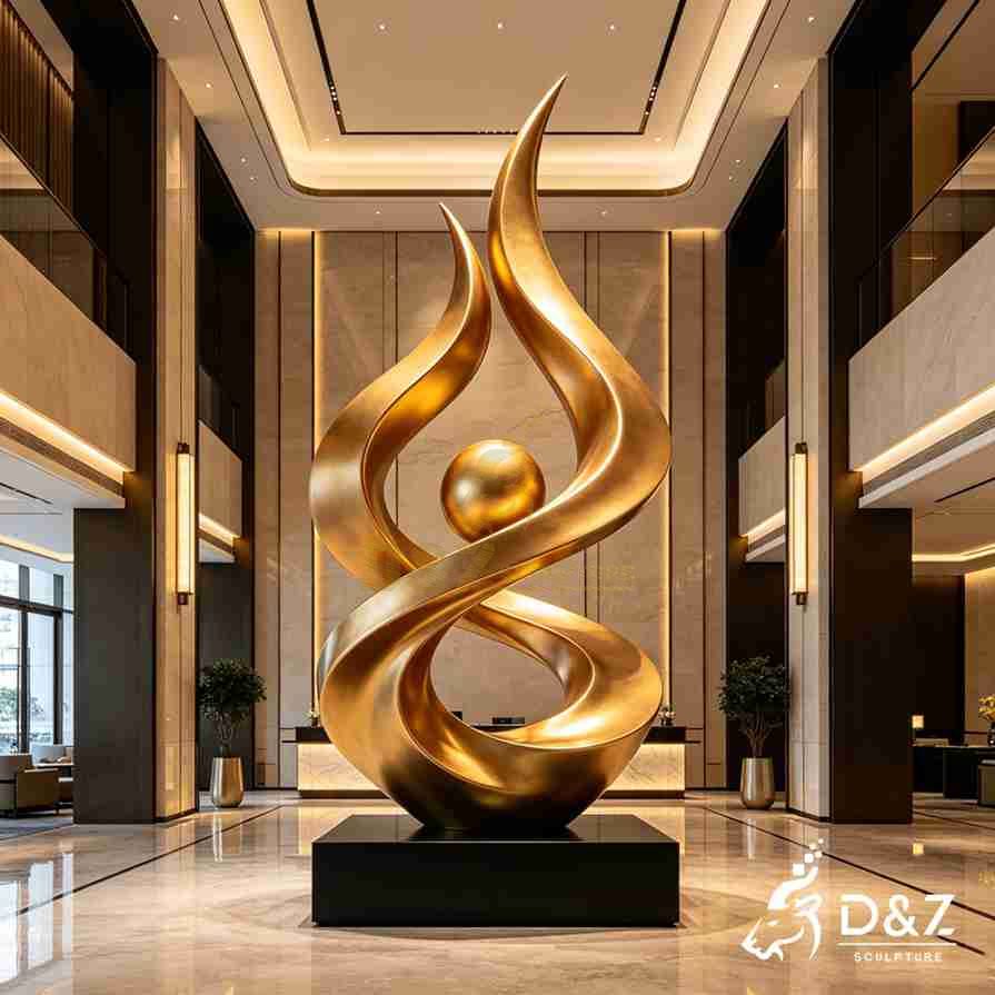 20-5 Large Metal Abstract Sculptures for Public Art Design
