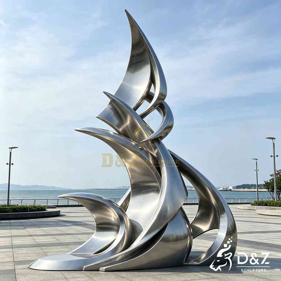 20-13 Large Metal Abstract Sculptures for Public Art Design