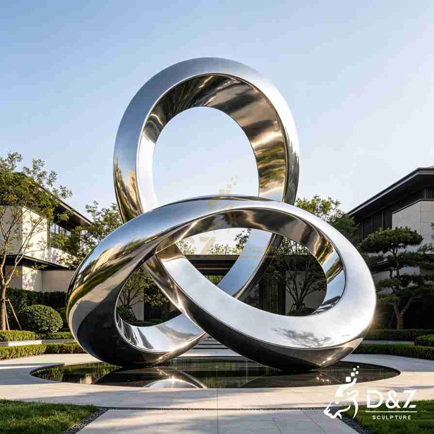 20-19 Large Metal Abstract Sculptures for Public Art Design