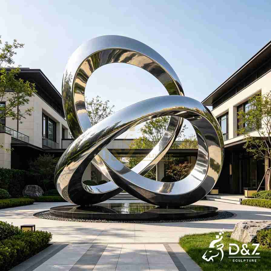 Abstract Infinity Sculpture 2