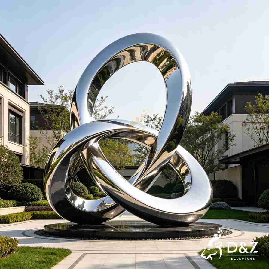 Abstract Infinity Sculpture 3