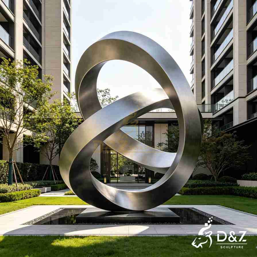 Abstract Infinity Sculpture 4