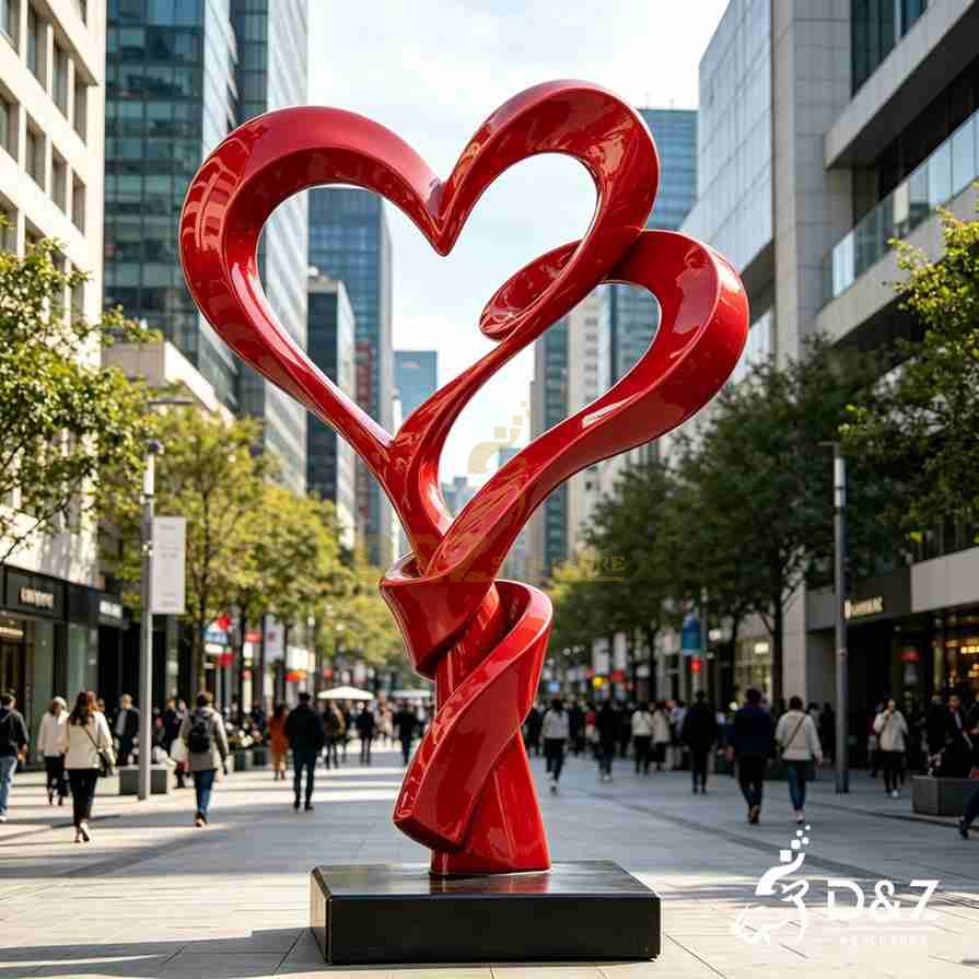Abstract Heart Sculpture 2