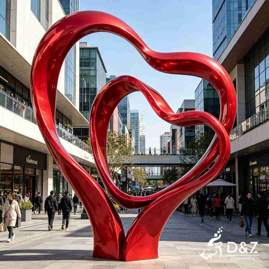 Abstract Heart Sculpture 4