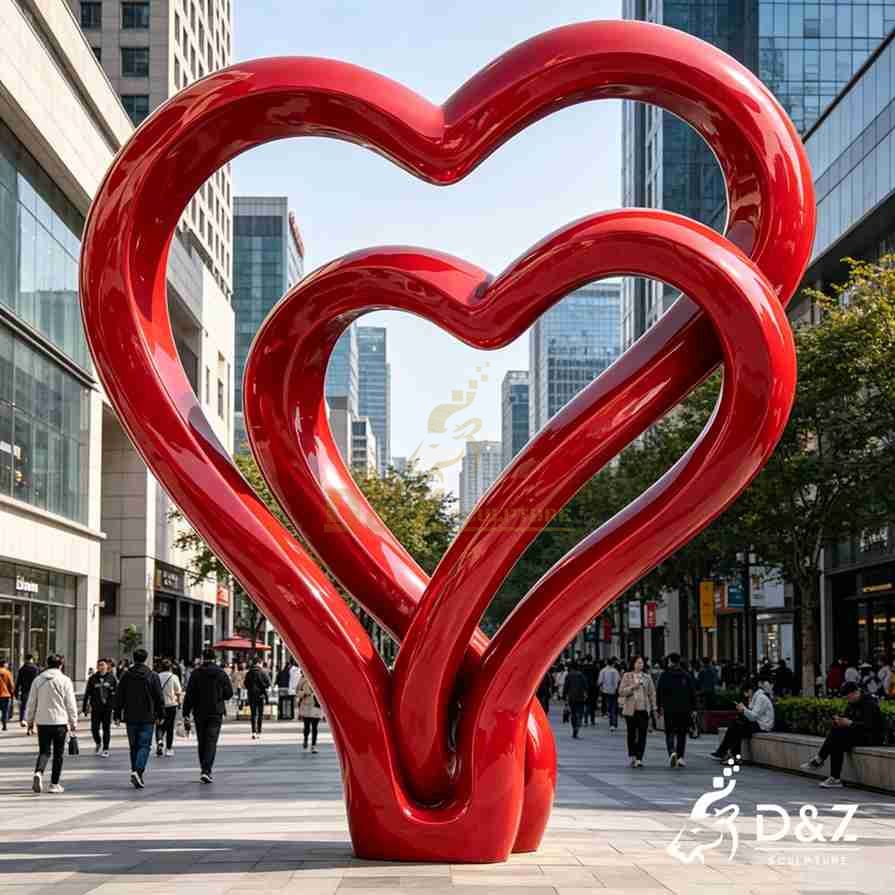 Abstract Heart Sculpture 5