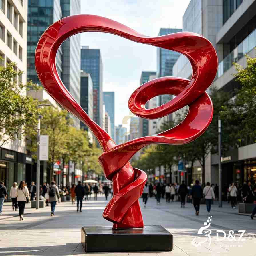 Abstract Heart Sculpture 6