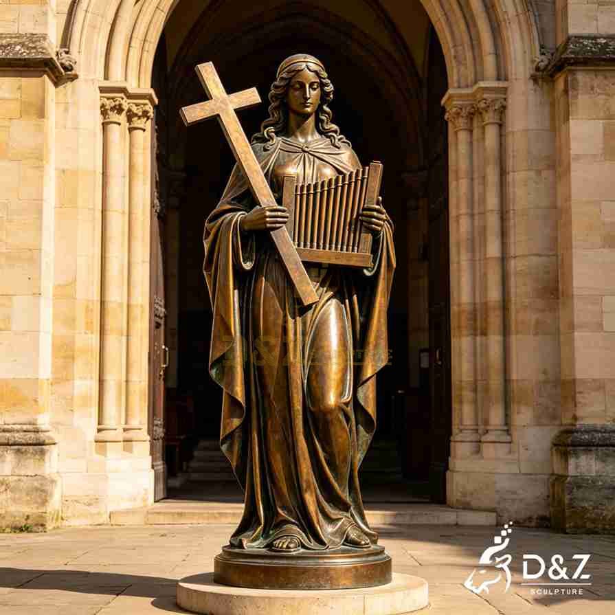 St Cecilia Statue 3