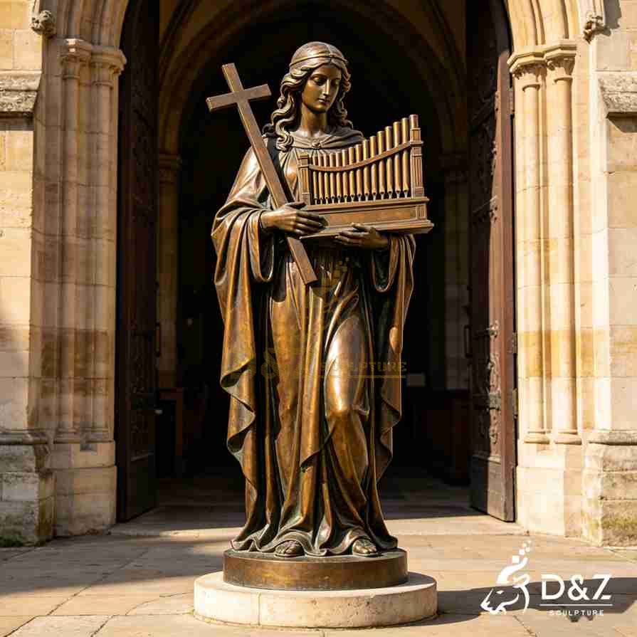 St Cecilia Statue 5