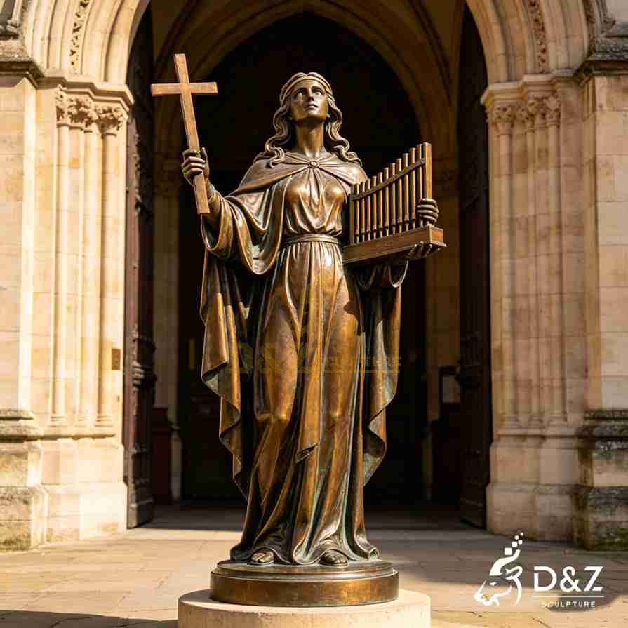 St Cecilia Statue 6