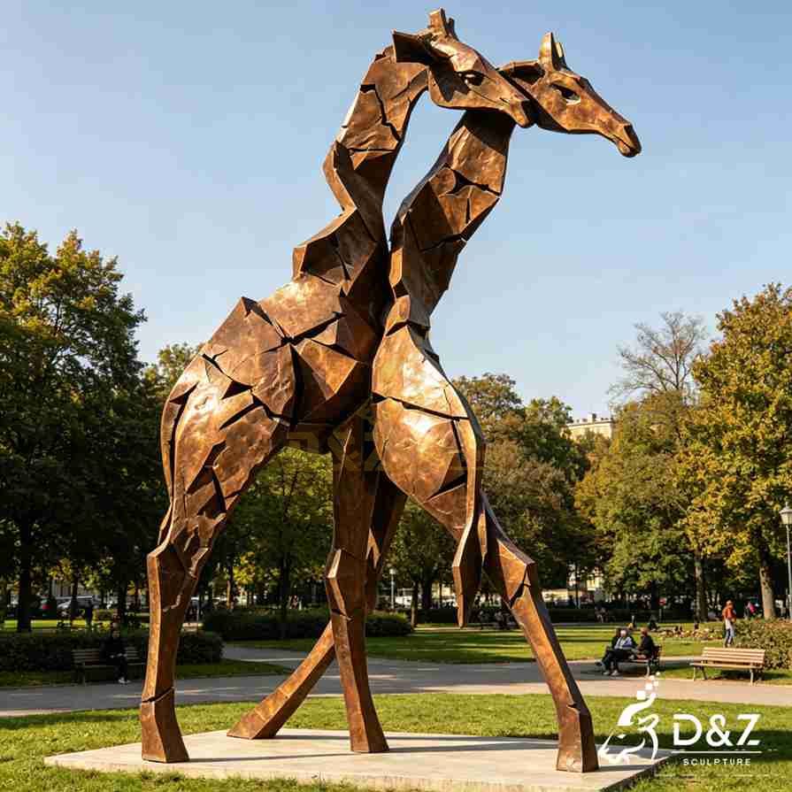 Abstract Giraffe Statue 5 Abstract Giraffe Statue 5