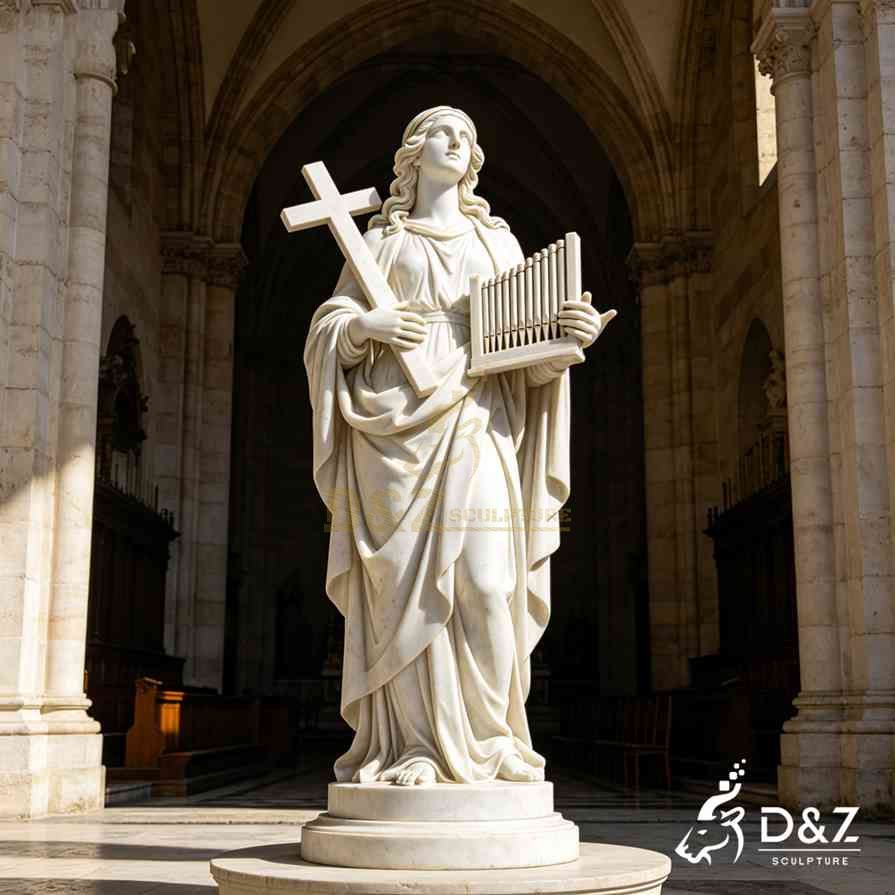 St Cecilia Garden Statue 1 St Cecilia Garden Statue 1