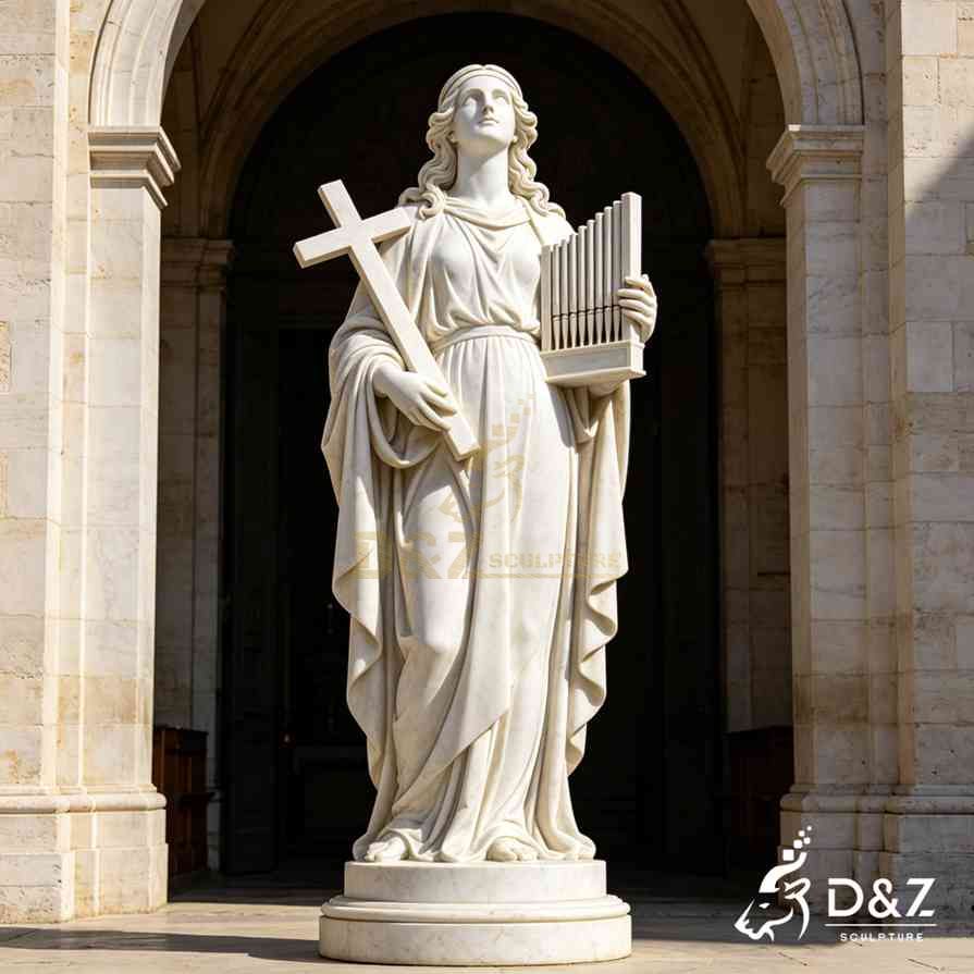 St Cecilia Garden Statue 3 St Cecilia Garden Statue 3
