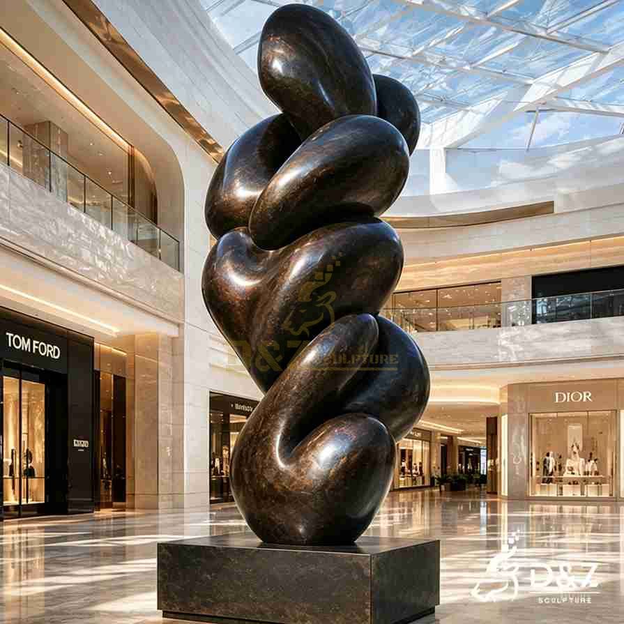 15-4 Large Bronze Abstract Sculptures
