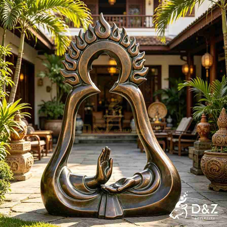 Abstract Buddha Statue 4