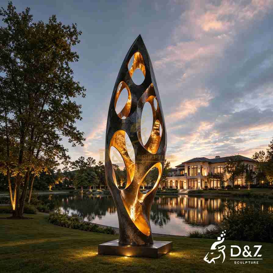 Bronze Abstract Sculpture 2