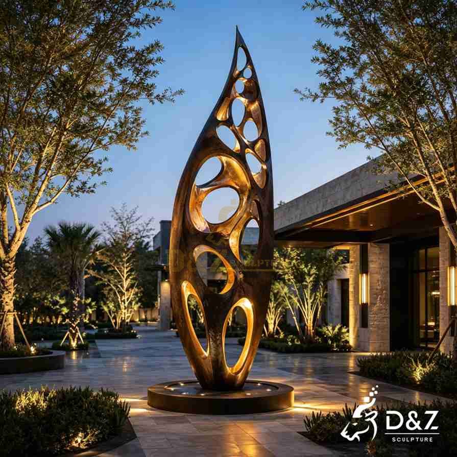 Bronze Abstract Sculpture 4