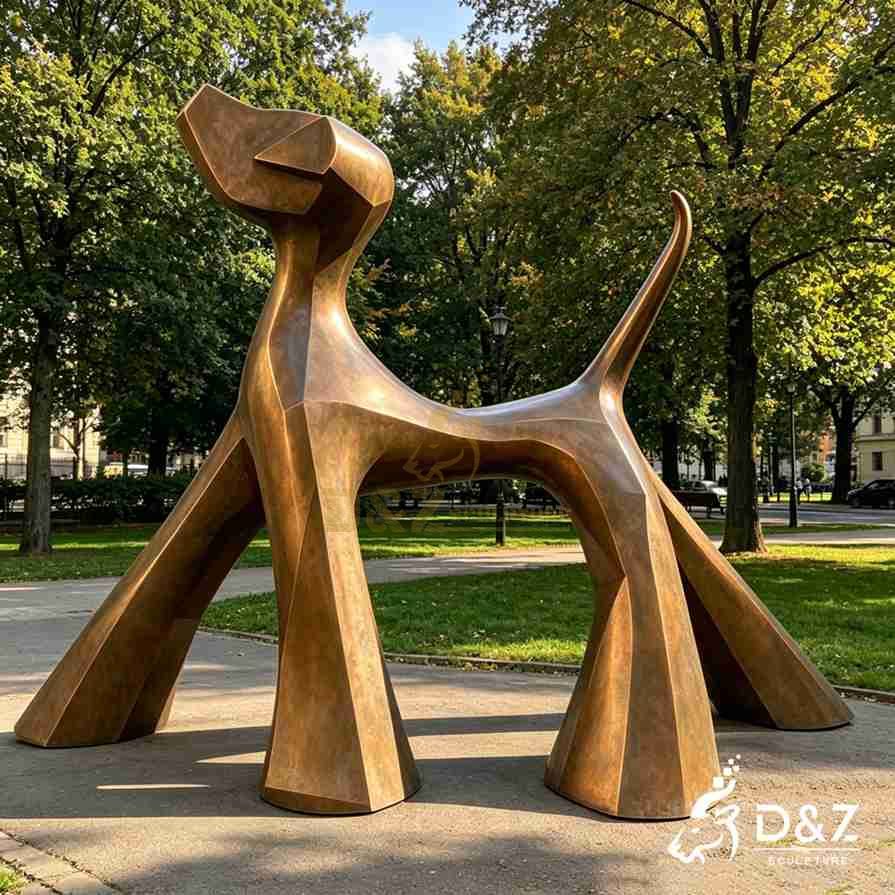 Abstract Dog Statue 1 Abstract Dog Statue 1