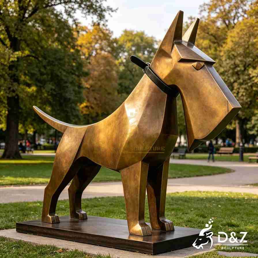 Abstract Dog Statue 6 Abstract Dog Statue 6