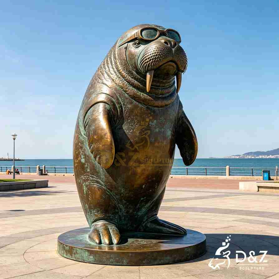 Large Manatee Statue 4 Large Manatee Statue 4