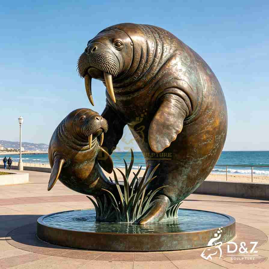 Large Manatee Statue 5 Large Manatee Statue 5