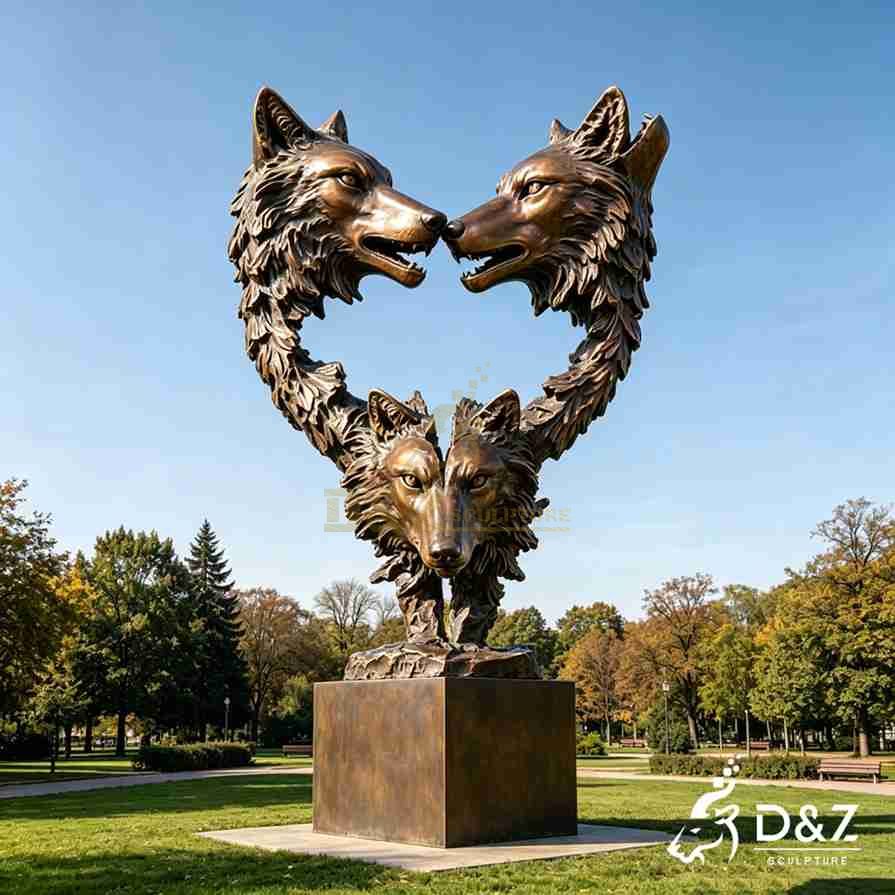 Abstract Wolf Statue 1 Abstract Wolf Statue 1