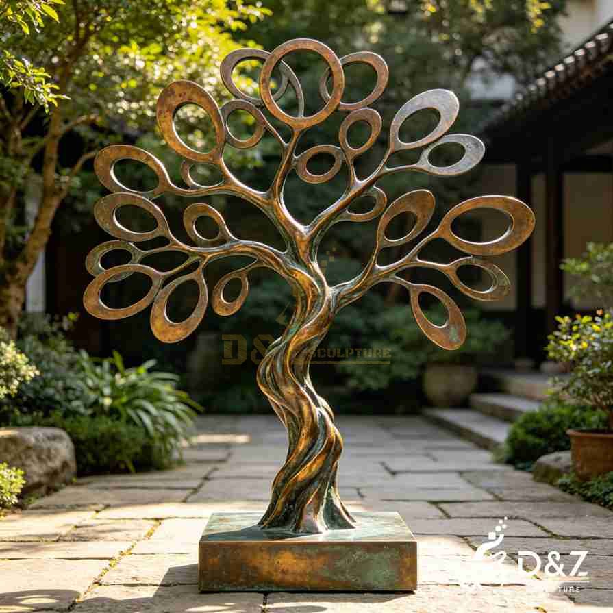 Abstract Tree Statue 5