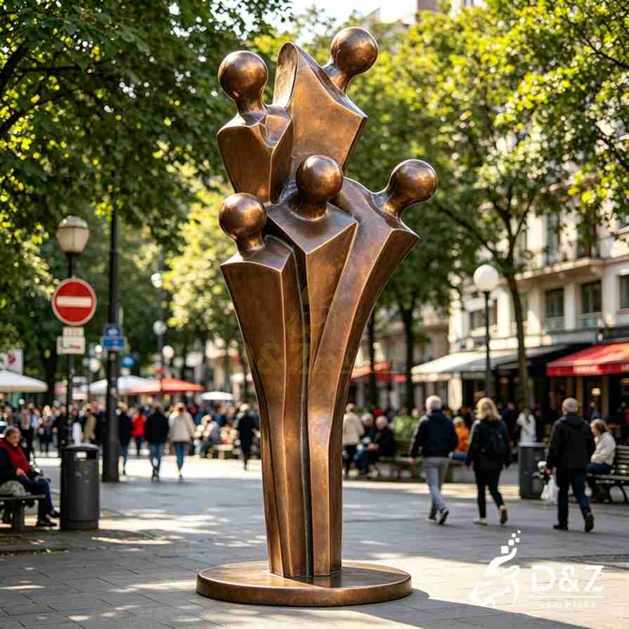 Abstract Family Statue 3 Abstract Family Statue 3