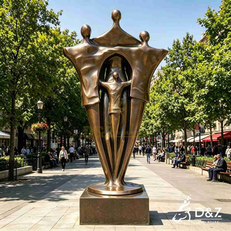 Abstract Family Statue 4 Abstract Family Statue 4