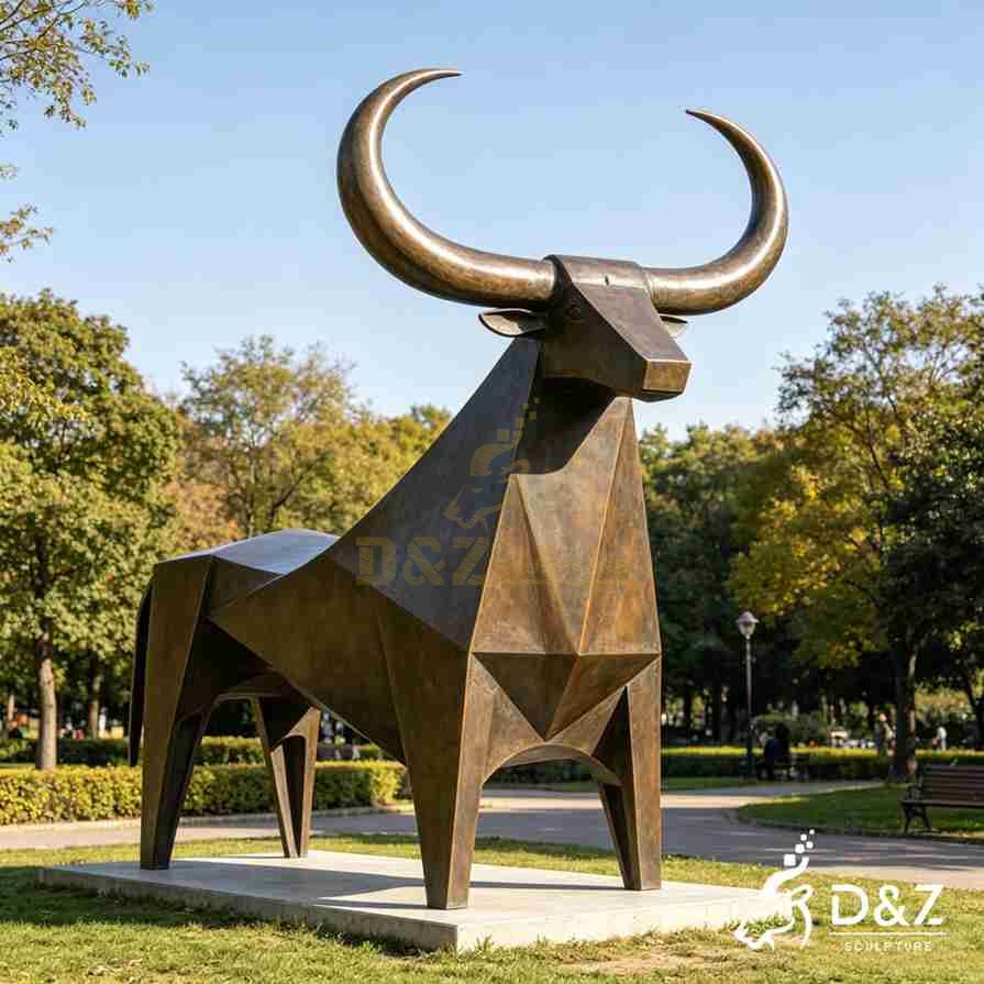 15-3 Large Bronze Abstract Statues for Modern Outdoor Art