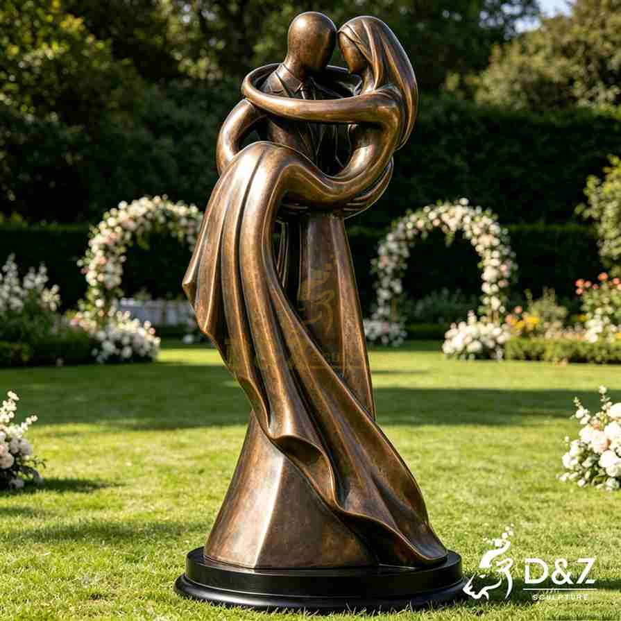 15-13 Large Bronze Abstract Statues for Modern Outdoor Art