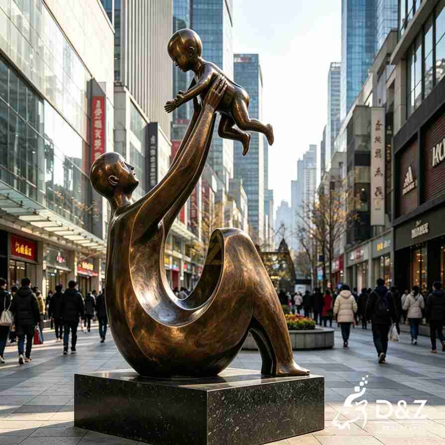 Abstract Daddy Statue 4 Abstract Daddy Statue 4