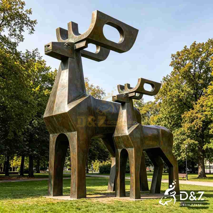 Abstract Reindeer Statue 2 Abstract Reindeer Statue 2